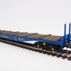 Heljan 5111 IGA Bogie flat Cagowaggon weathered