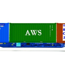 Hornby R60131 Container wagon with containers